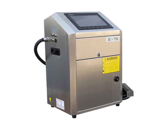 ALMARK E-70小字符喷码机 白墨喷码机 颜料墨喷码机